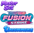 Master Set - Fusion Strike - Uncommons (non-holo)